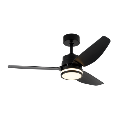 Ventilador con luz LED integrada ideal para el comedor