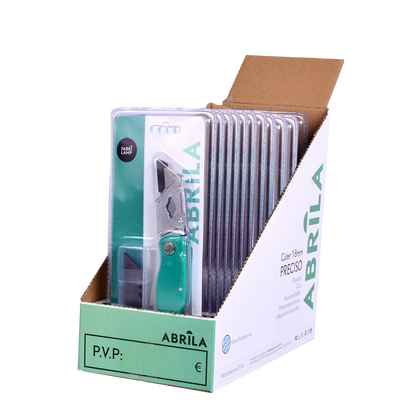 Cúter Preciso fabricado en ABS color Verde