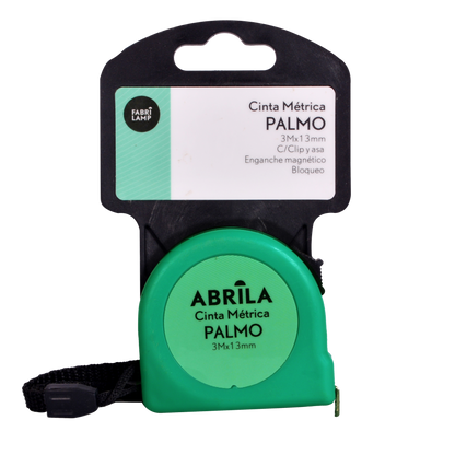 Cinta métrica Palmo 3 metros, perfecta para uso doméstico
