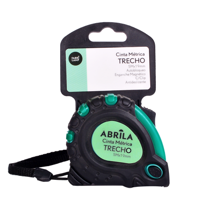 Flexómetro robusto ideal para ferretería y proyectos de bricolaje en el hogar