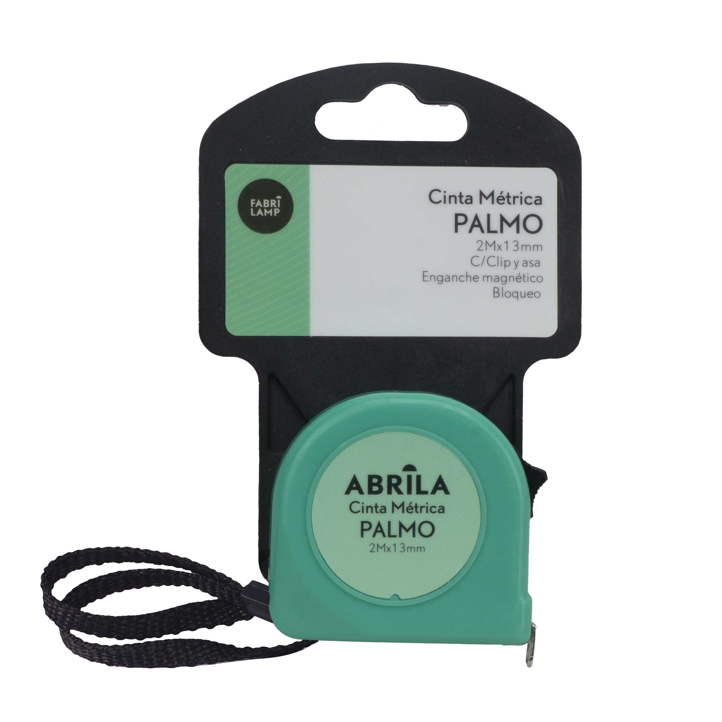 Flexómetro ergonómico con hoja metálica clara, perfecto para exterior