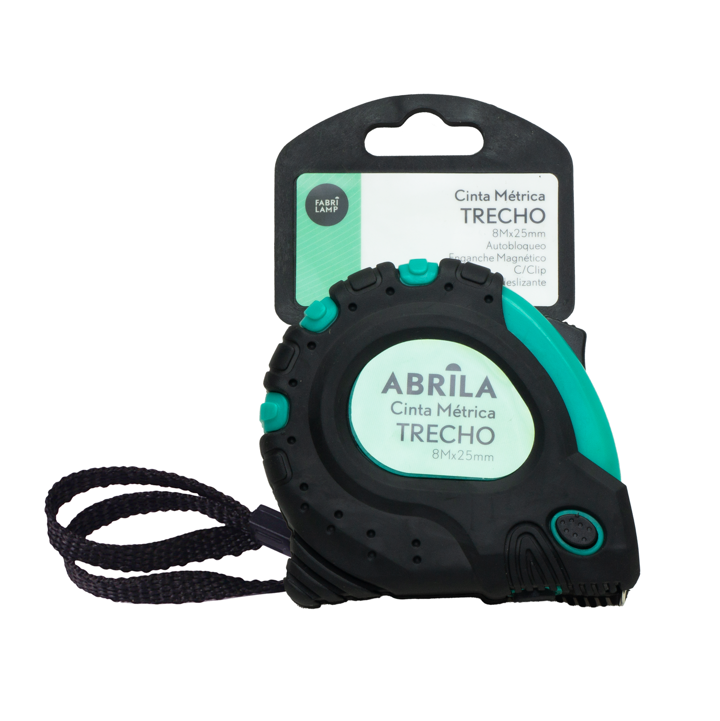 Cinta métrica con agarre antideslizante ideal para ferretería