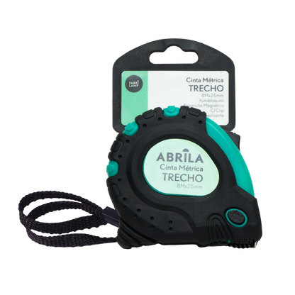 Cinta métrica con agarre antideslizante ideal para ferretería