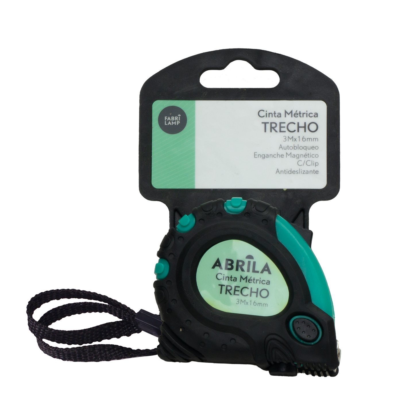 Cinta métrica magnética Trecho, ideal para trabajos de ferretería y bricolaje