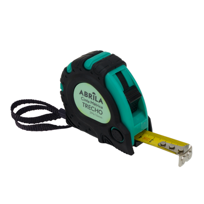 Flexómetro Trecho con doble sistema de bloqueo, ideal para mediciones precisas