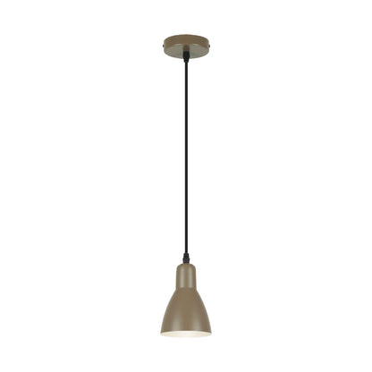 Lámpara Colgante Afra 1 Luz Metal Marrón Satinado Schuller - vista principal | Schuller