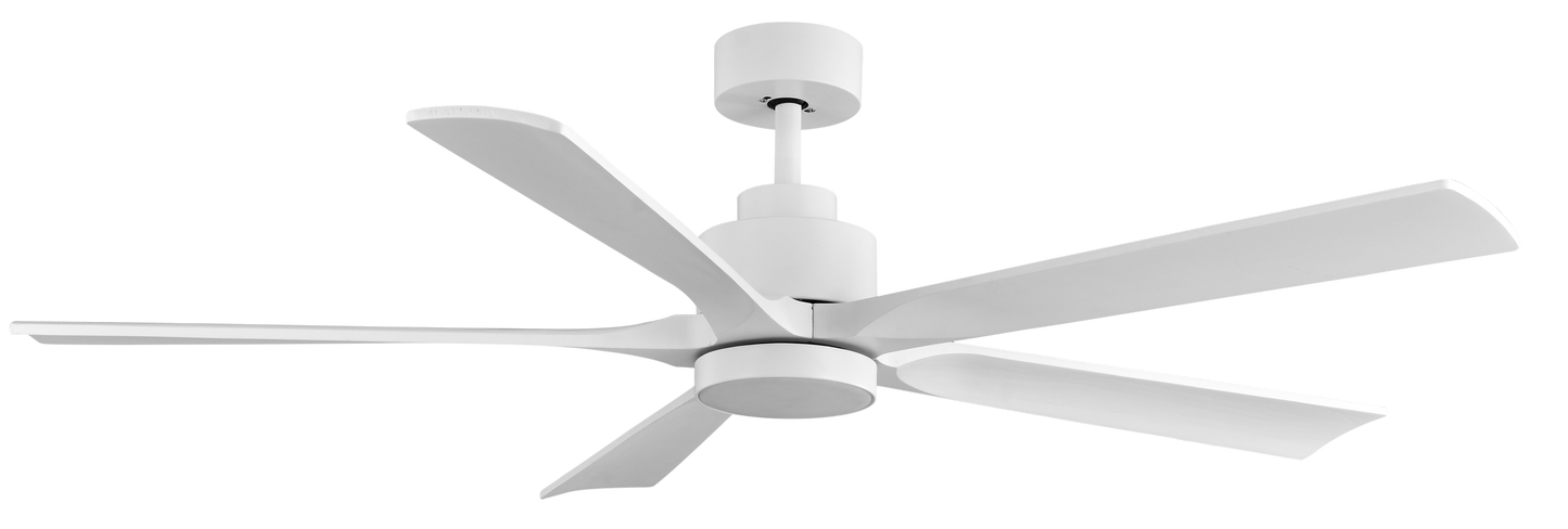 Ventilador de techo con LED integrado y 3 temperaturas de luz seleccionables