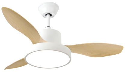 Ventilador de techo con motor DC Hayate y 6 velocidades