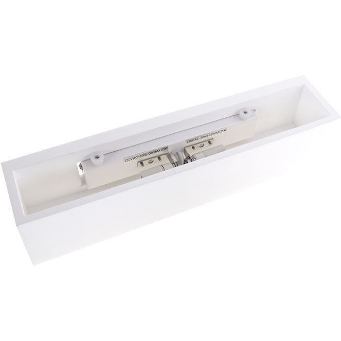 Aplique EMMY fabricado en Yeso color Blanco