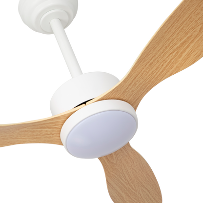 Ventilador de techo silencioso con control remoto ideal para interior