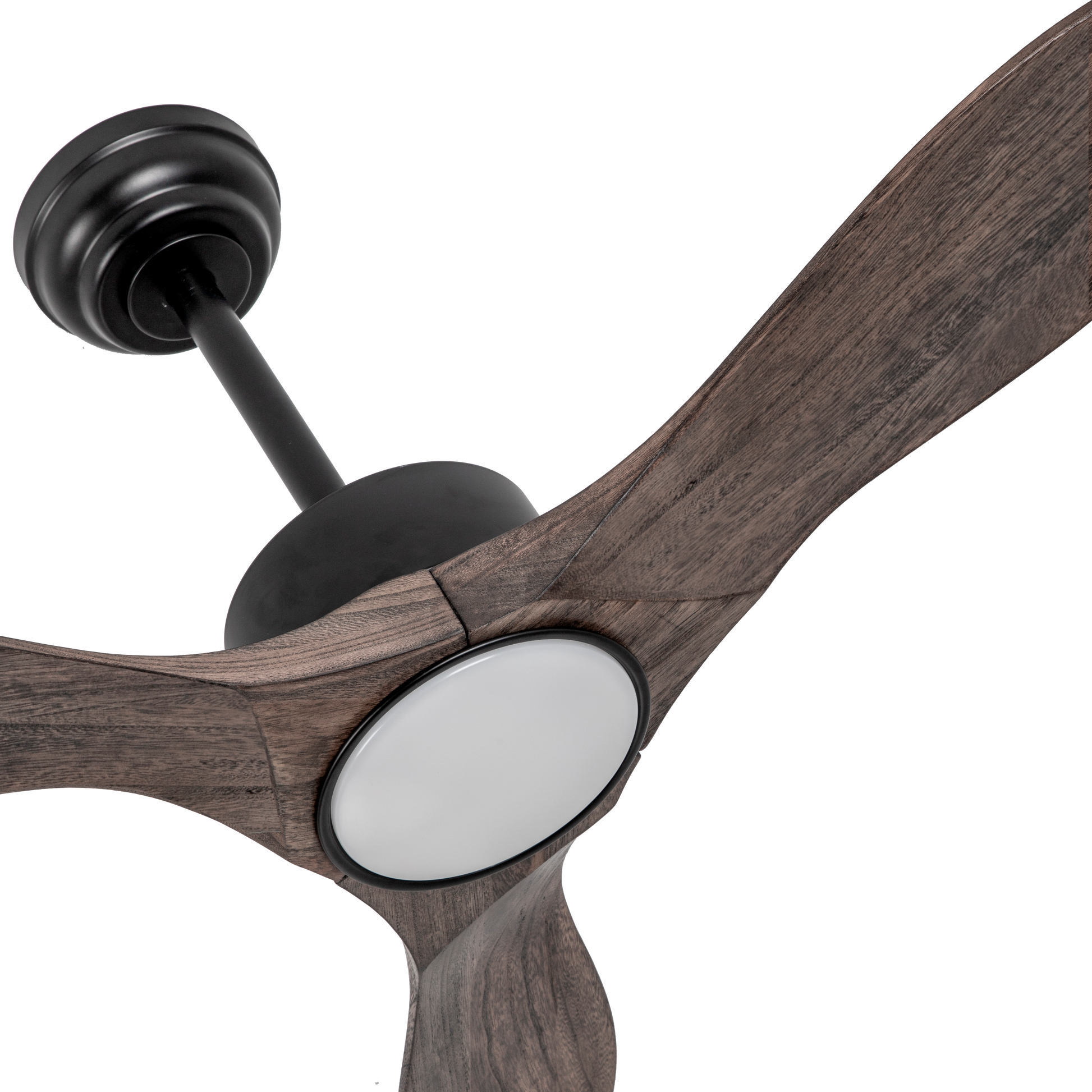 Ventilador con luz LED integrada ideal para comedor