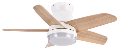 Ventilador de techo LED con 6 velocidades y control remoto, perfecto para el hogar