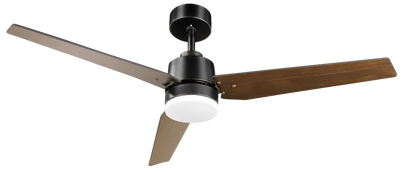 Ventilador de diseño con motor DC silencioso, ideal para el dormitorio