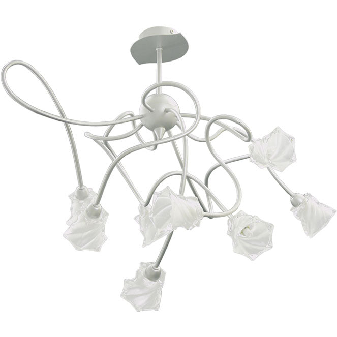 Lámpara de techo GOULMINA LUMIT, 8 luces, diseño moderno 1349*8 NI