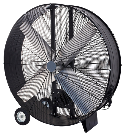 Ventilador Industrial Maximum 1000w Negro - Vista frontal