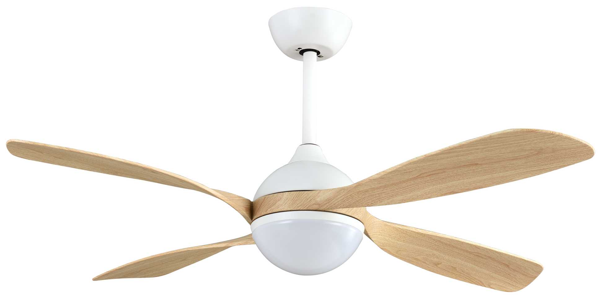 Ventilador de techo LED con 6 velocidades y motor DC silencioso