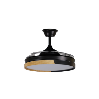 Ventilador con aspas retráctiles perfecto para comedor