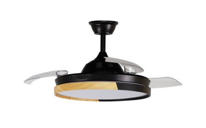 Ventilador de diseño con control remoto ideal para hogar