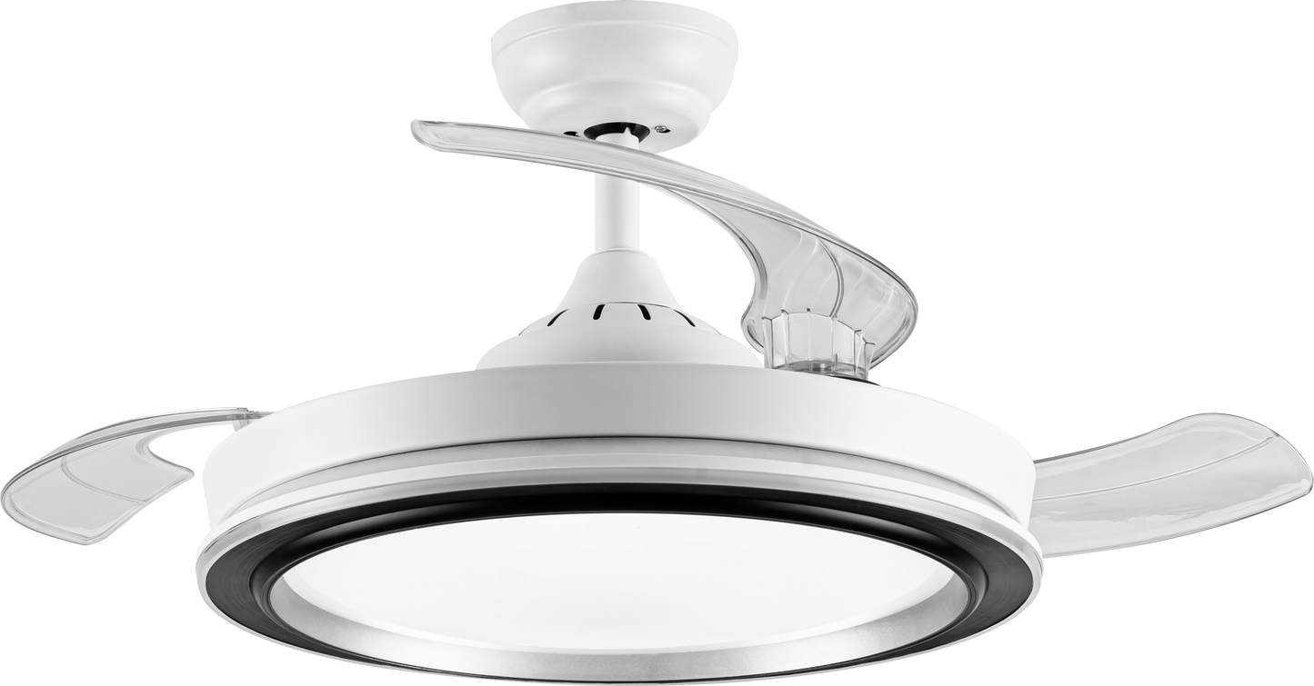 Ventilador de techo Picolo con luz LED 6226 lúmenes, perfecto para iluminar y ventilar