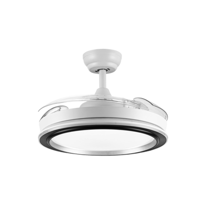 Ventilador de techo con mando a distancia y función verano/invierno para interior