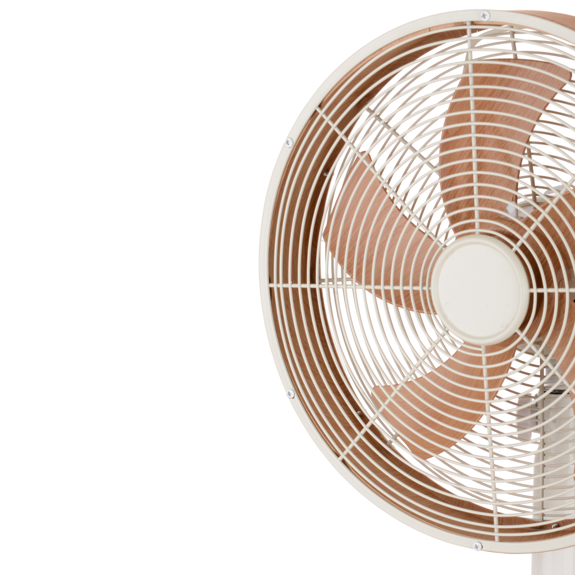 Moderno ventilador de mesa Alcañiz perfecto para el salón