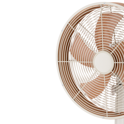 Moderno ventilador de mesa Alcañiz perfecto para el salón