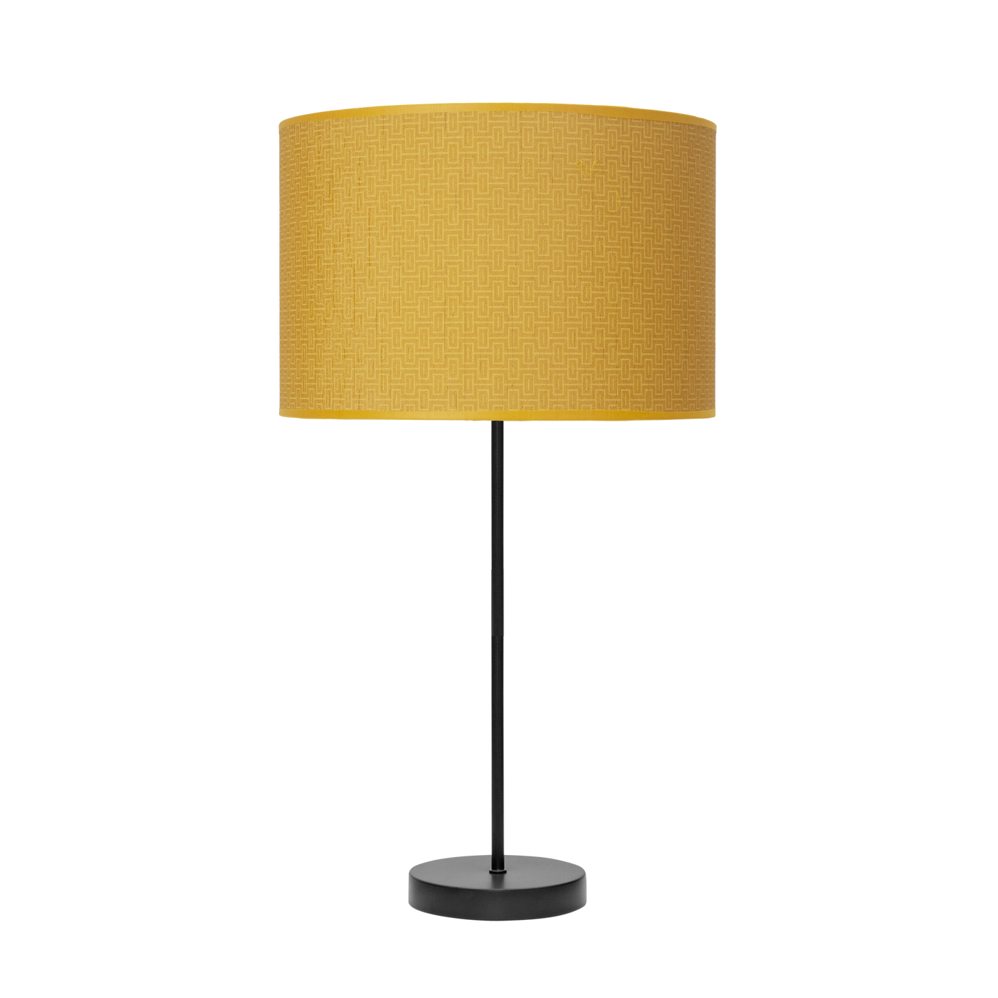 Sobremesa Alto Moda Negro/Amarillo de Fabrilamp, diseño moderno y elegante para tu hogar.