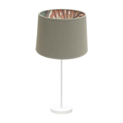 Lámpara de sobremesa con luz difusa general ideal para dormitorio