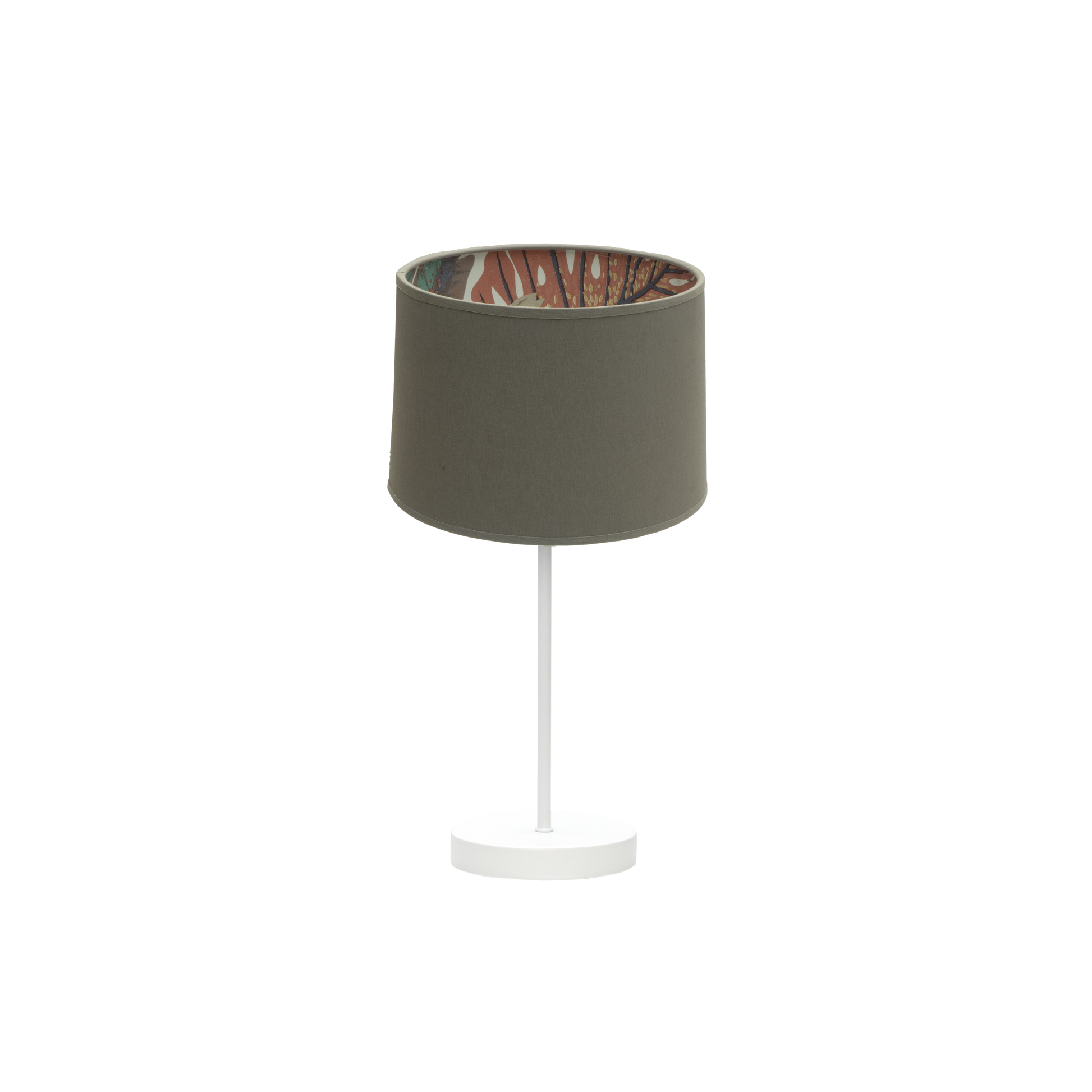 Lámpara de mesa Tunez con diámetro de 22 cm, ideal para mesitas de noche