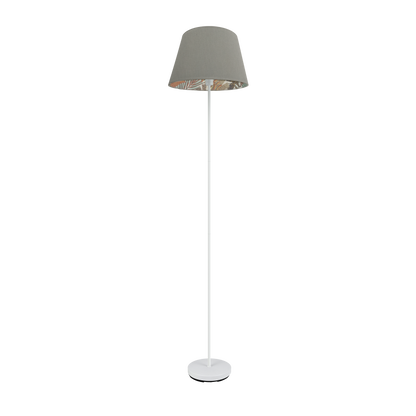 Lámpara de pie con iluminación difusa ideal para crear ambiente cálido