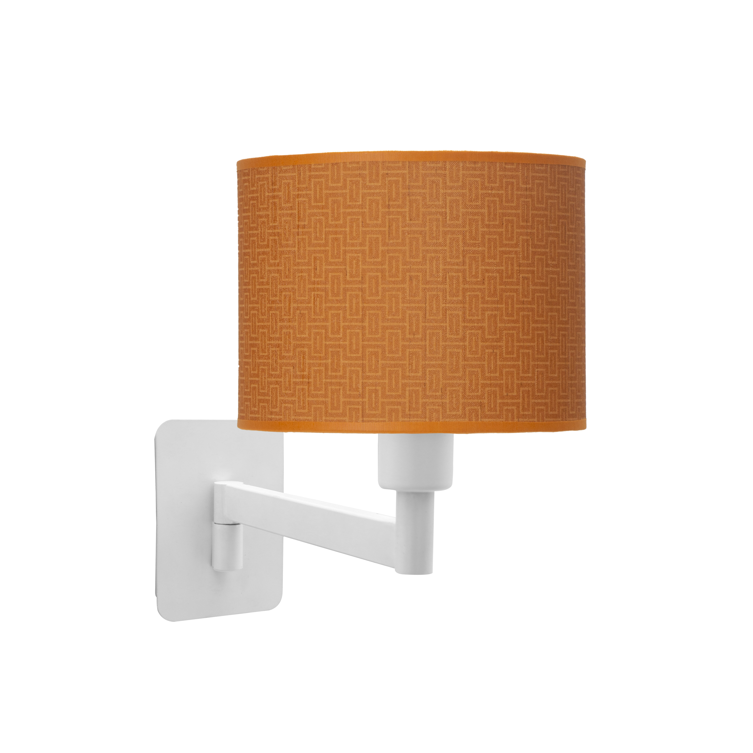 Aplique Abatible Moda Blanco/Naranja de Fabrilamp - Vista frontal