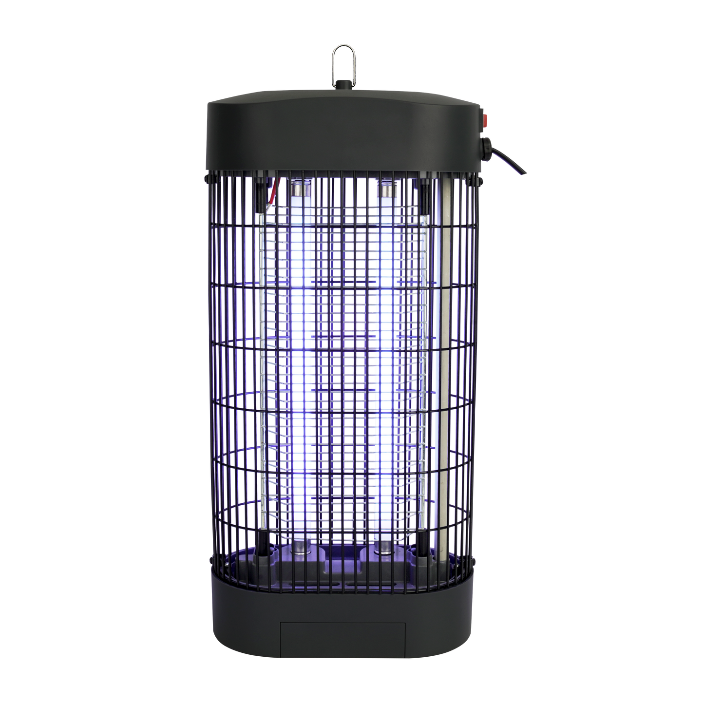 Mata insectos eléctrico Torrido 16W negro con luz ultravioleta, fácil limpieza. Fabrilamp.