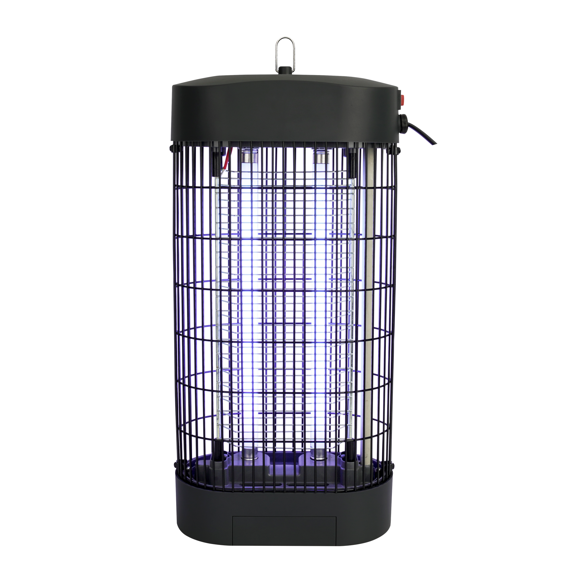 Mata insectos eléctrico Torrido 16W negro con luz ultravioleta, fácil limpieza. Fabrilamp.