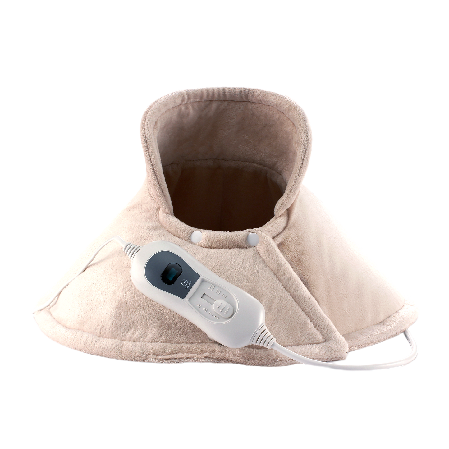 Almohadilla cervical eléctrica con 3 niveles de potencia para alivio