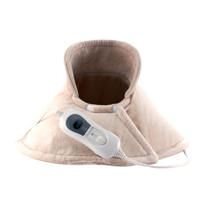 Almohadilla cervical eléctrica con 3 niveles de potencia para alivio