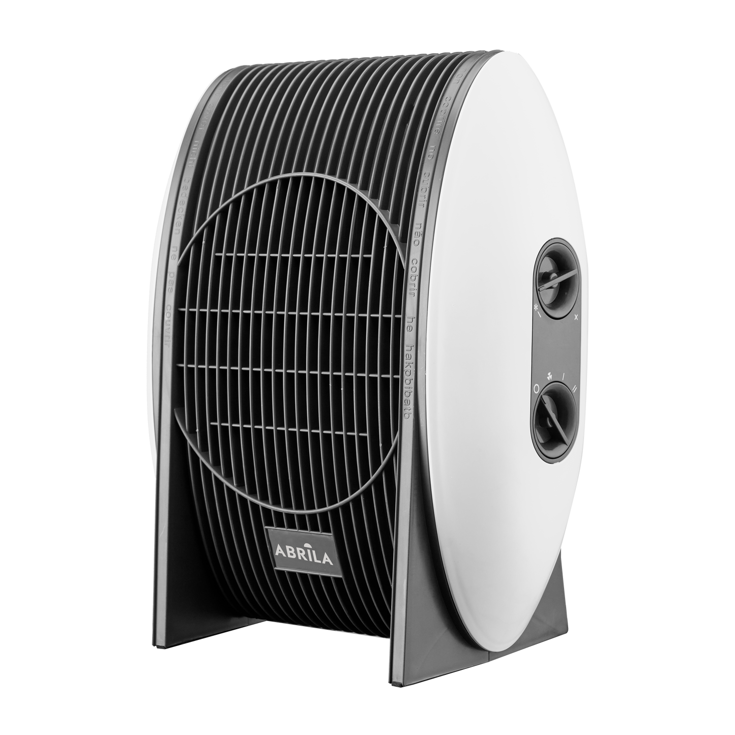 Termoventilador Desierto 2000W Blanco de Fabrilamp, vista frontal.