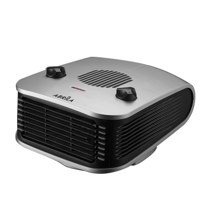 Termoventilador Ardor 2000W Plata/Negro de Fabrilamp, vista frontal.