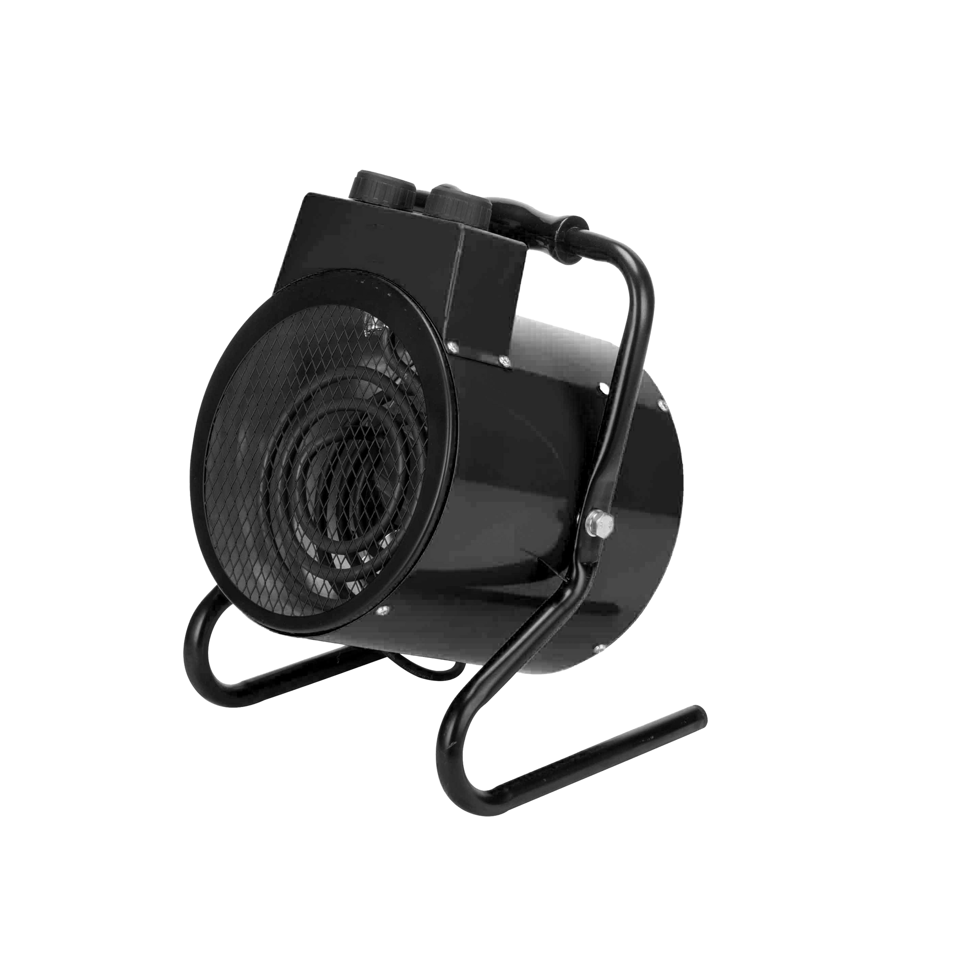 Calefactor portátil Zenon con protección IP24, perfecto para uso industrial