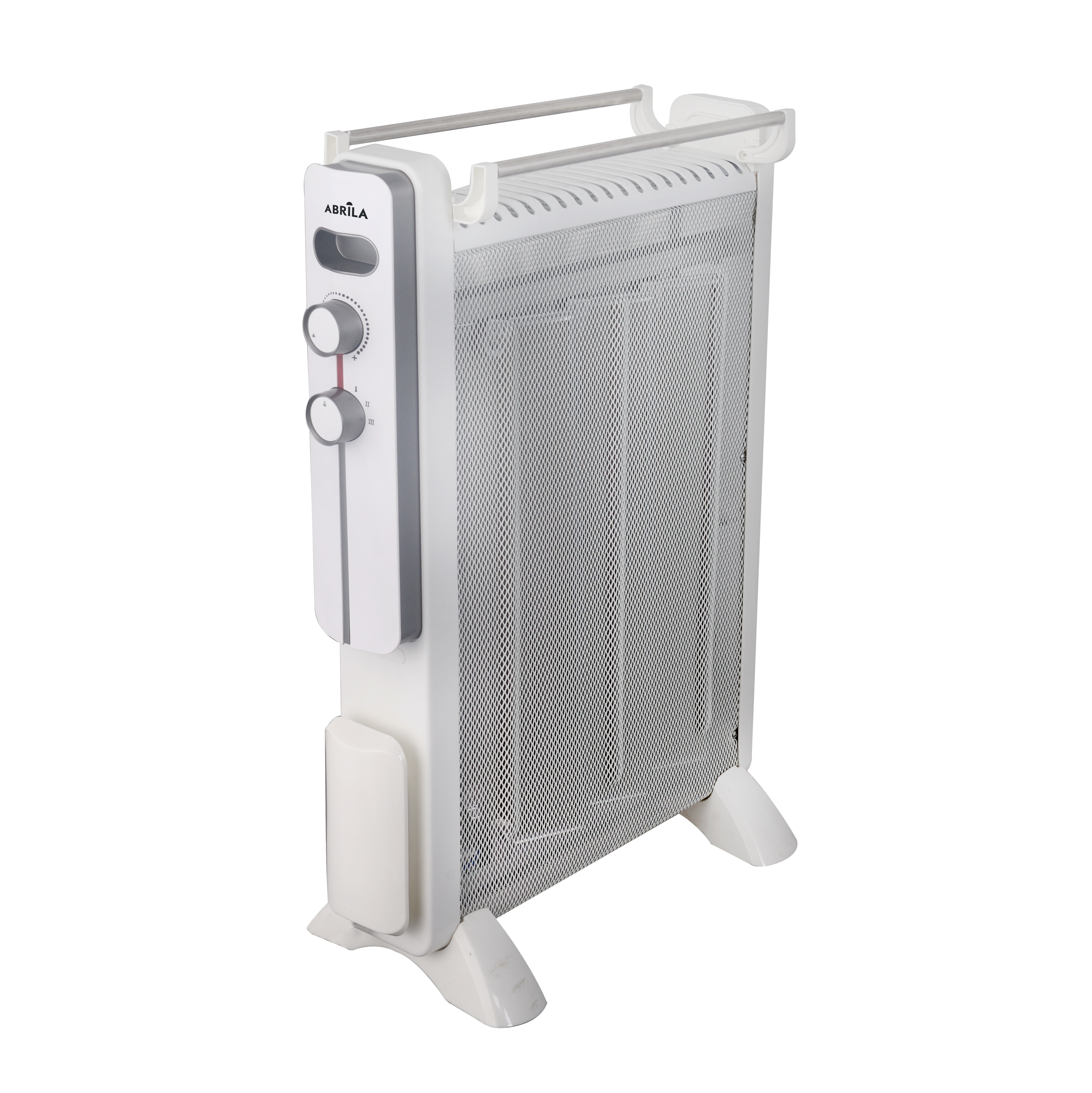 Radiador de mica portátil con sistema antivuelco y protección contra sobrecalentamiento