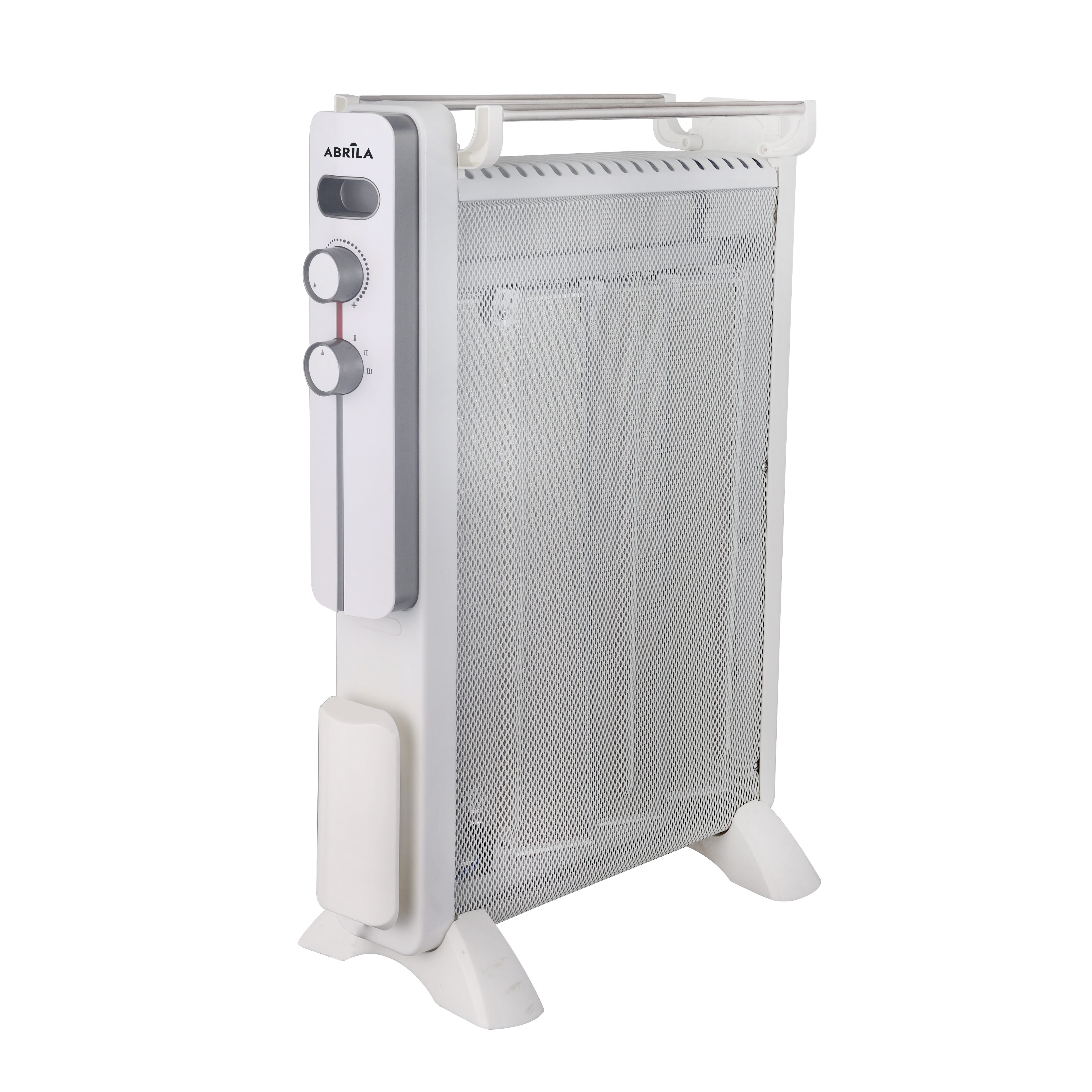 Radiador de mica con protección antivuelco ideal para uso en interiores