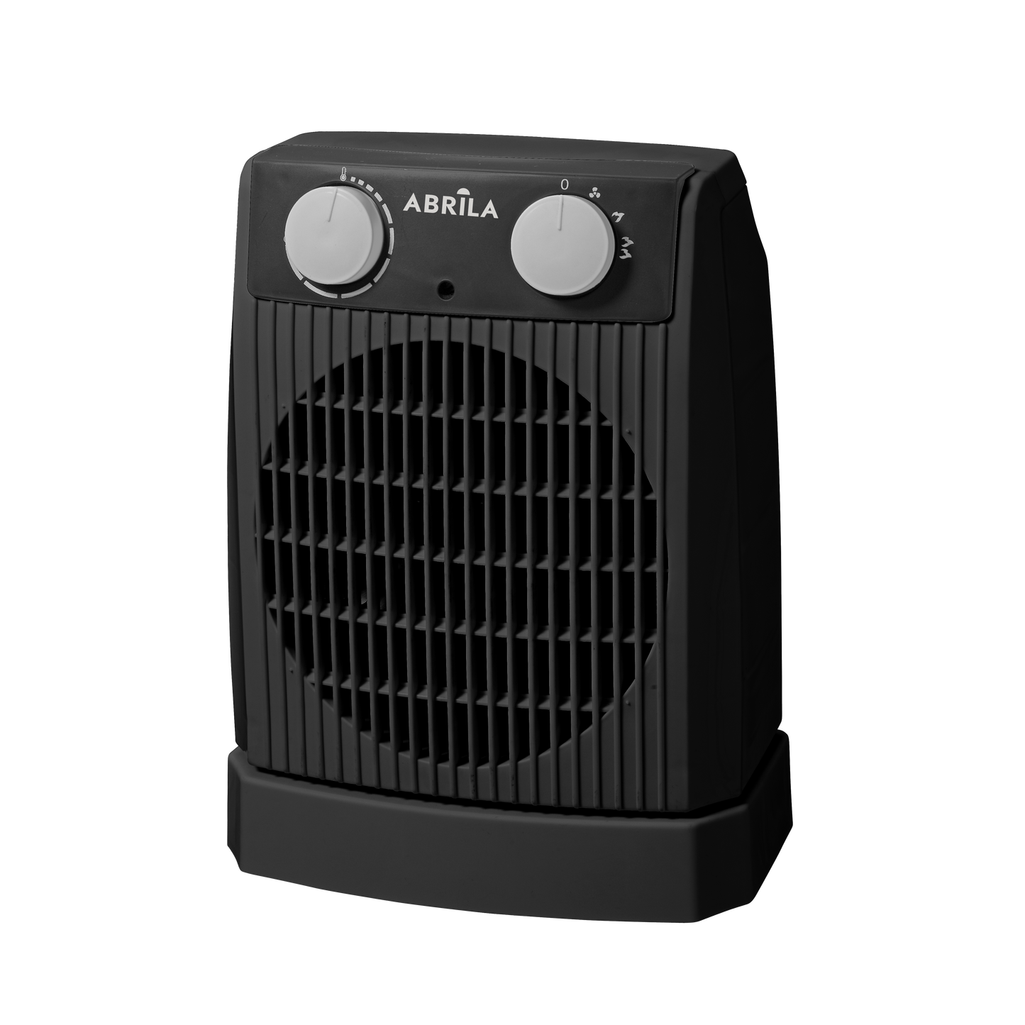 Termoventilador eléctrico Nairobi 2000W Gris/Negro de Fabrilamp, oscilante con 2 potencias y 3 funciones.