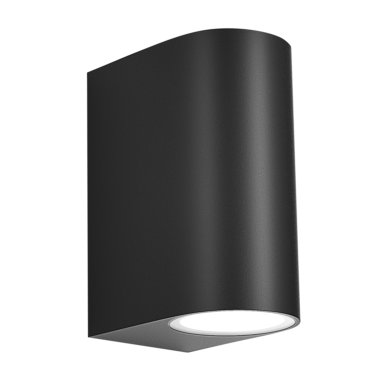 Aplique Gacela fabricado en ABS color Negro con protección IP44
