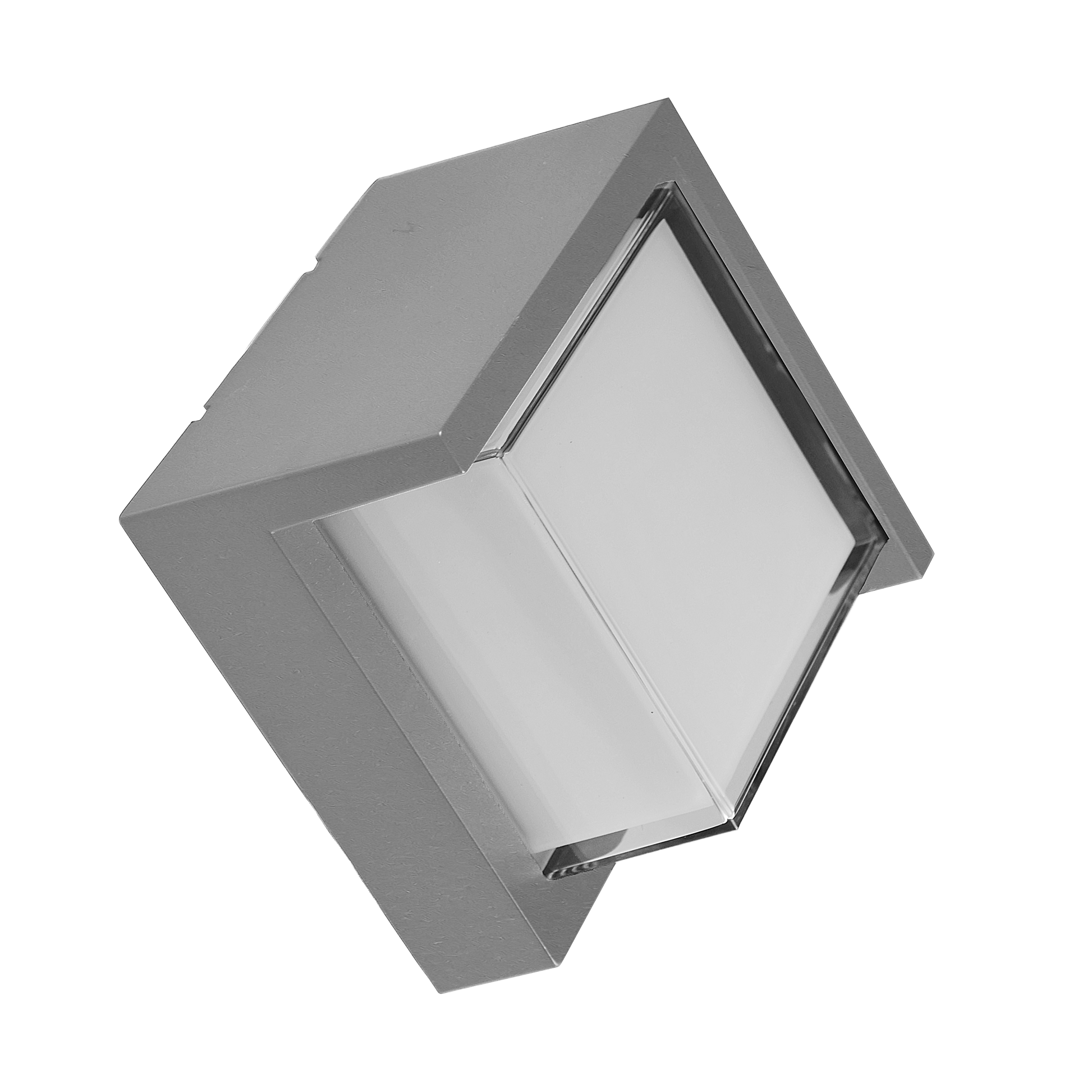 Aplique Anoa fabricado en ABS color Gris para exterior