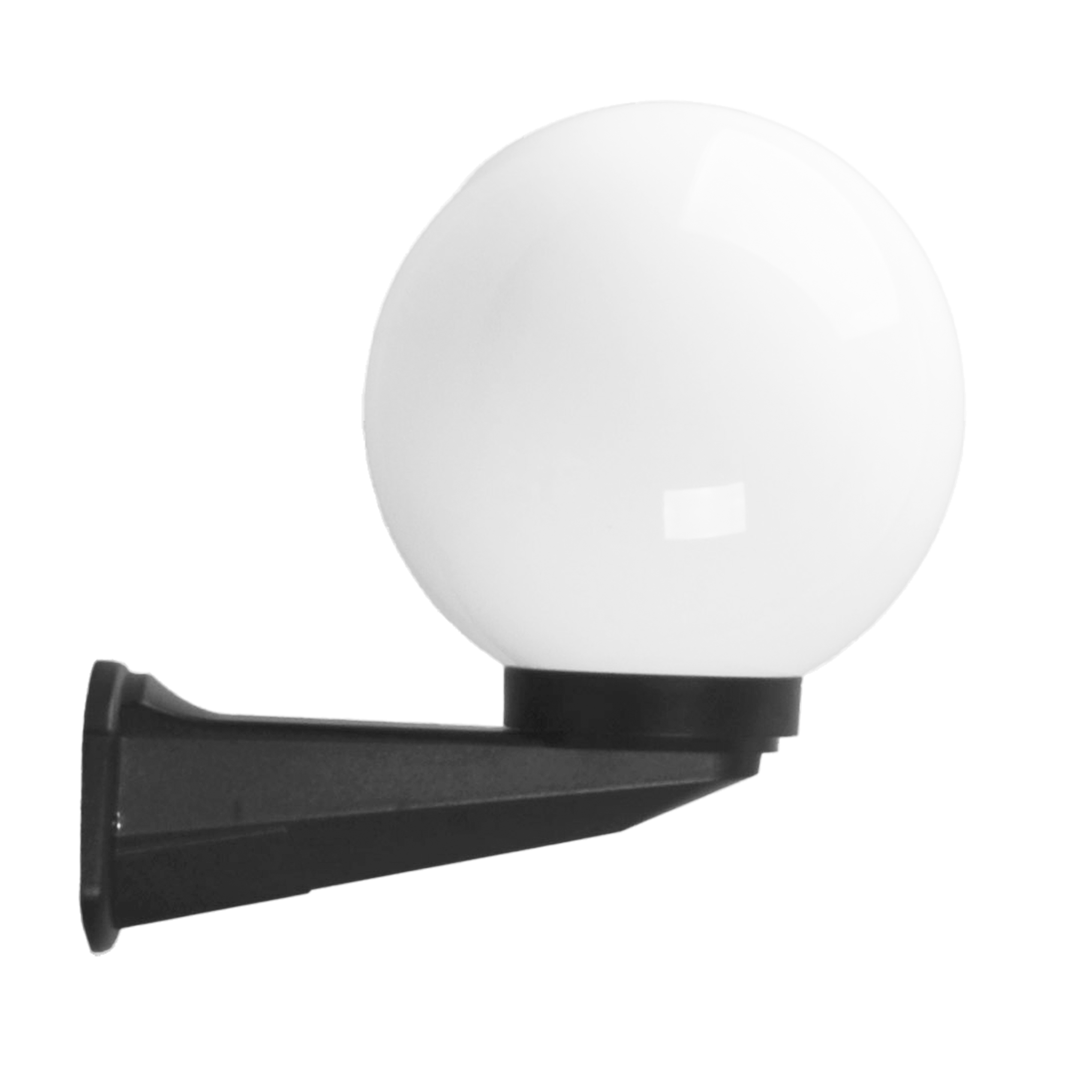 Aplique exterior Abanto negro de Fabrilamp, diseño moderno y resistente a la intemperie. luzguru.com