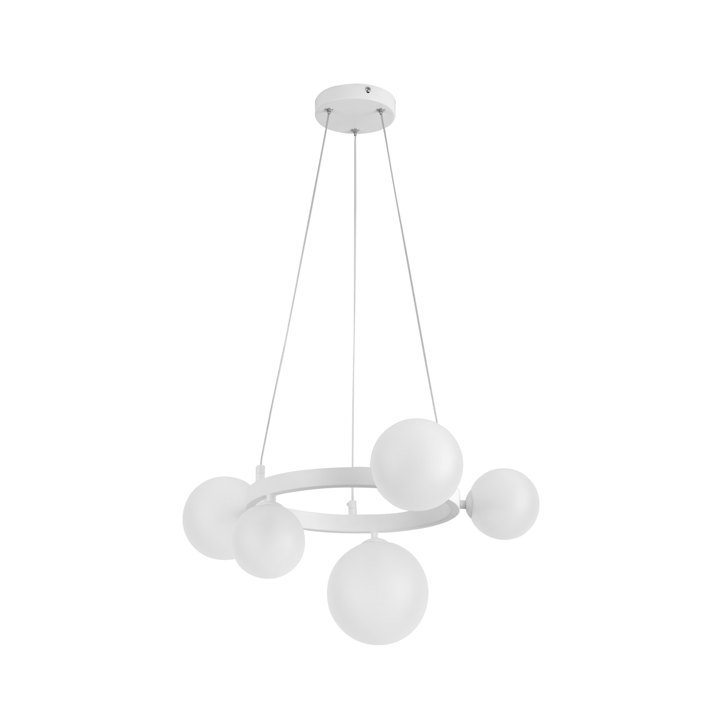 Lámpara de techo con altura regulable entre 44cm y 182cm ideal para interior