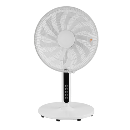 Ventilador de pie oscilante para una distribución uniforme del aire