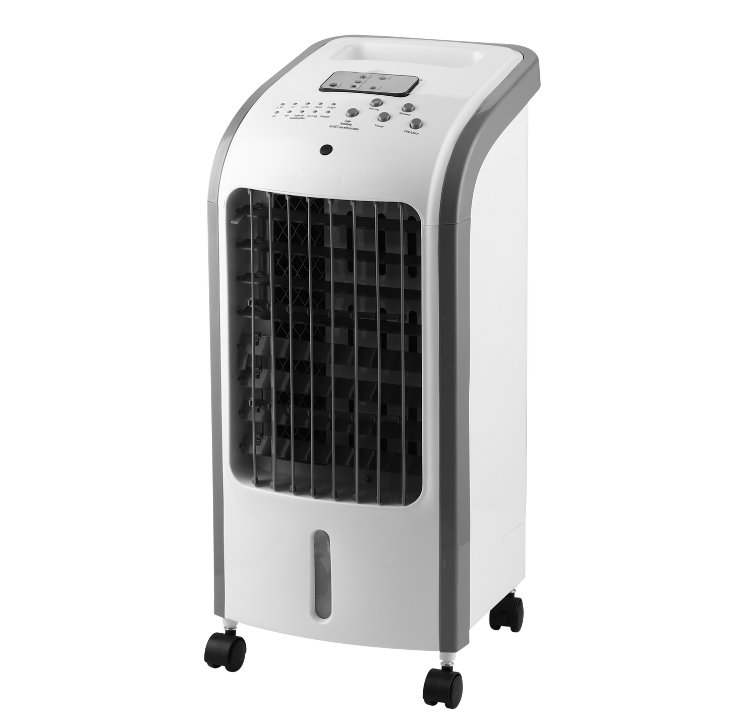 Climatizador Evaporativo Nirvana Blanco 80w 4 litros con mando a distancia y función oscilante de Fabrilamp