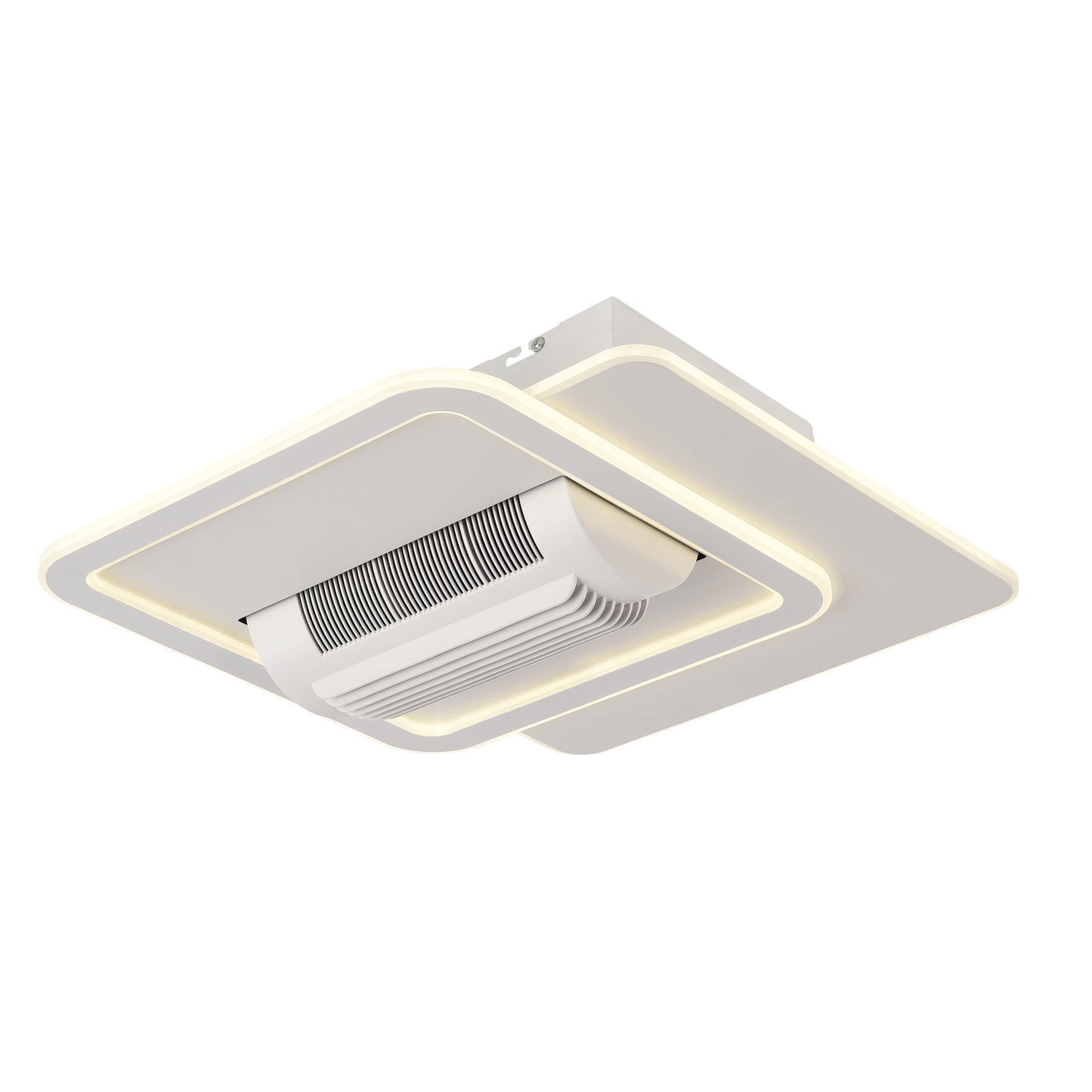 Elegante ventilador de techo blanco ideal para el salón