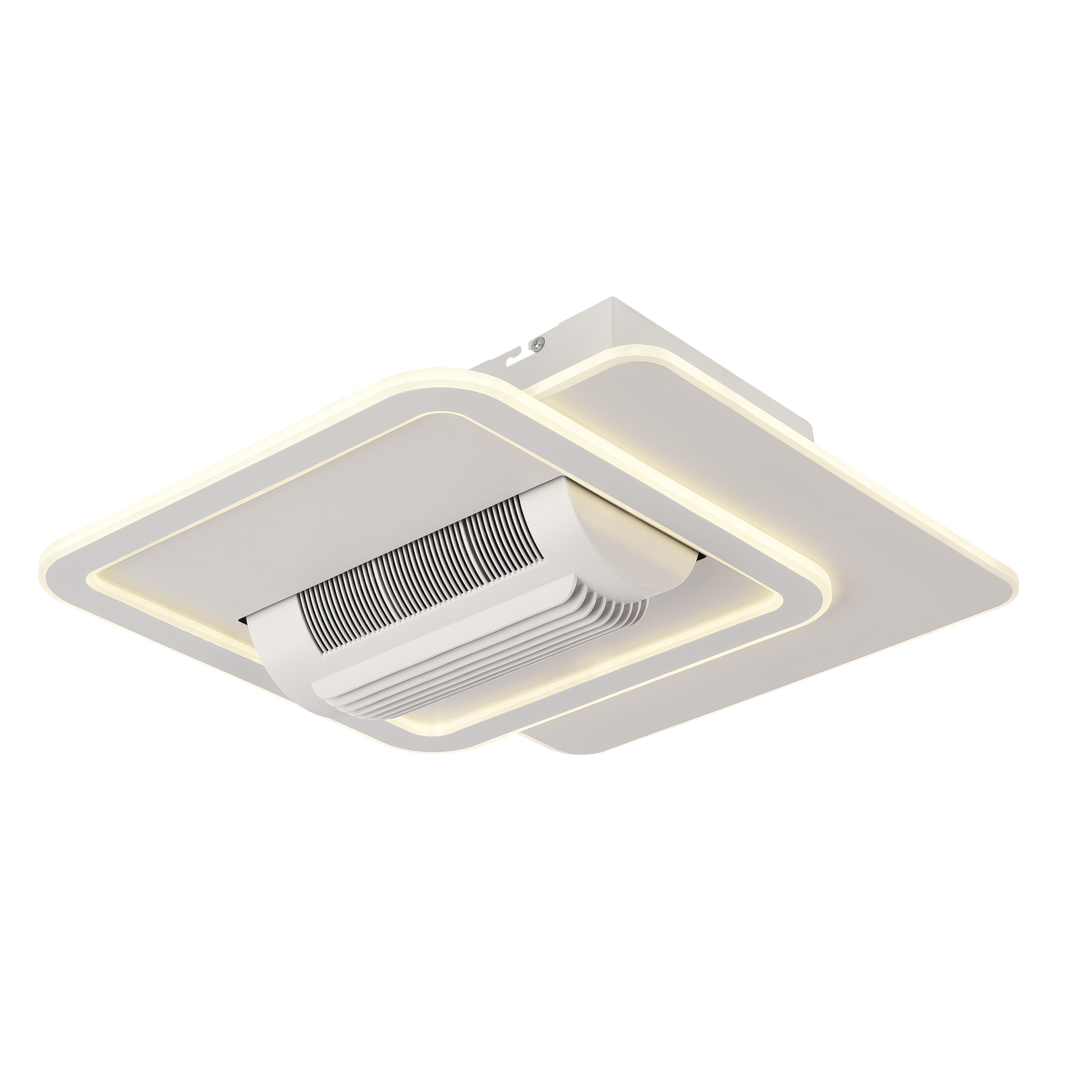 Elegante ventilador de techo blanco ideal para el salón