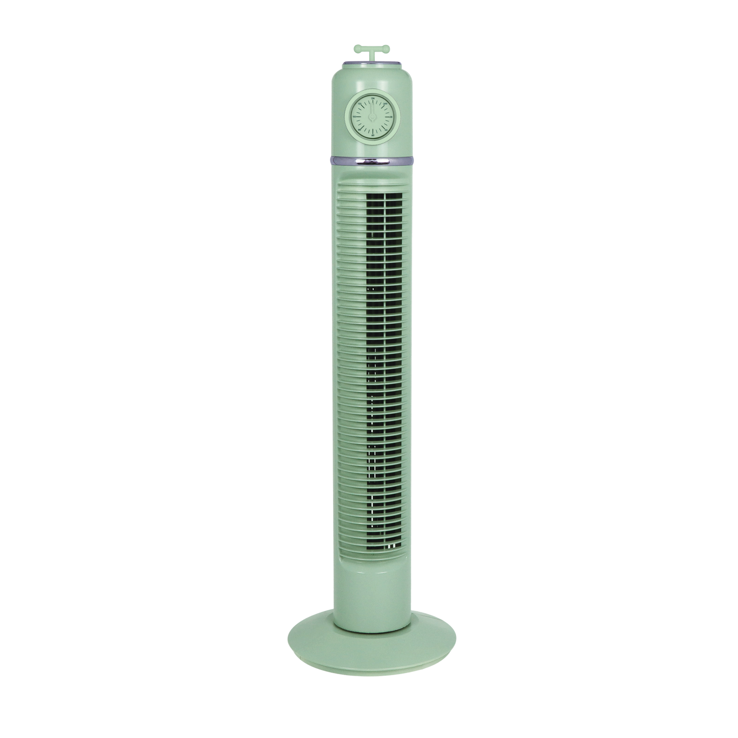 Ventilador de Torre Huracan Verde 45W de Fabrilamp, vista frontal